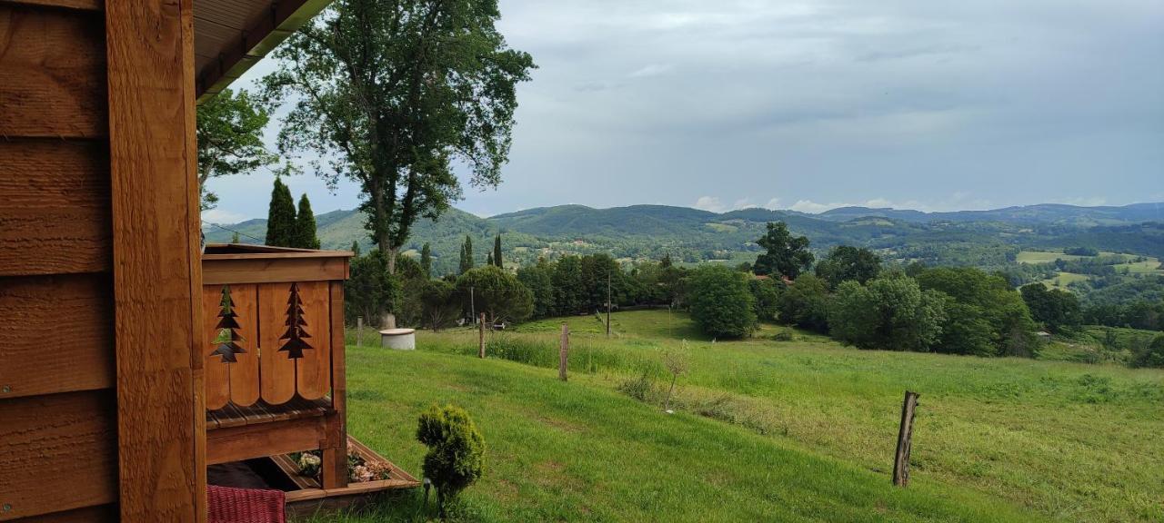 Domaine Le Lanis "Cabane De Pauline" Saint-Girons  Zewnętrze zdjęcie