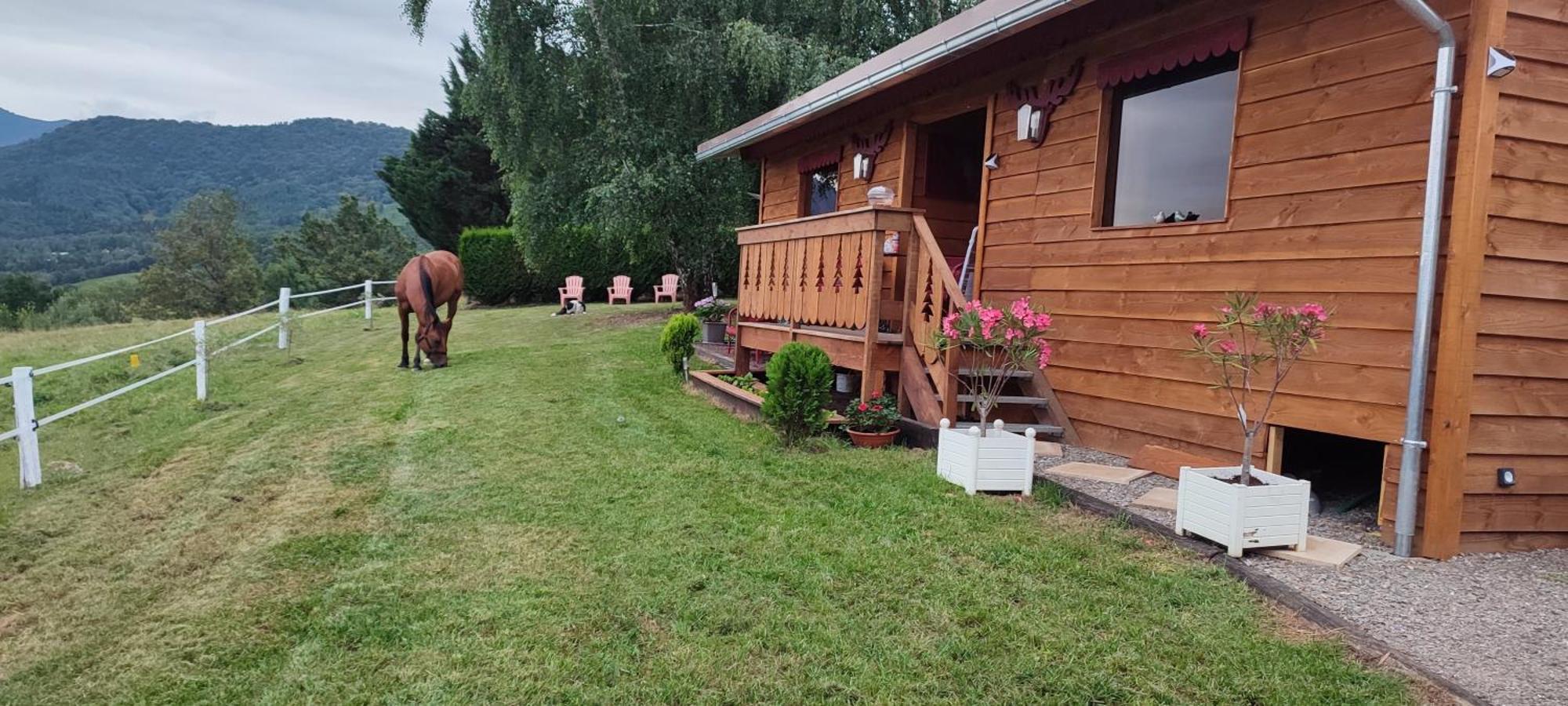 Domaine Le Lanis "Cabane De Pauline" Saint-Girons  Zewnętrze zdjęcie