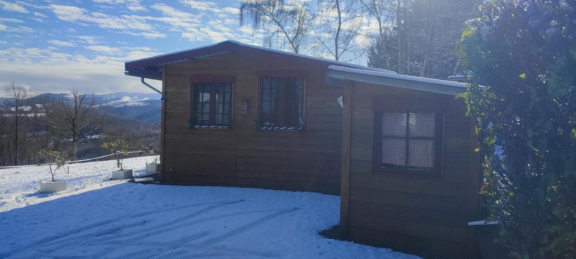 Domaine Le Lanis "Cabane De Pauline" Saint-Girons  Zewnętrze zdjęcie